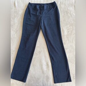 Worthington Curvy Fit Dark Blue Trousers Size 10L